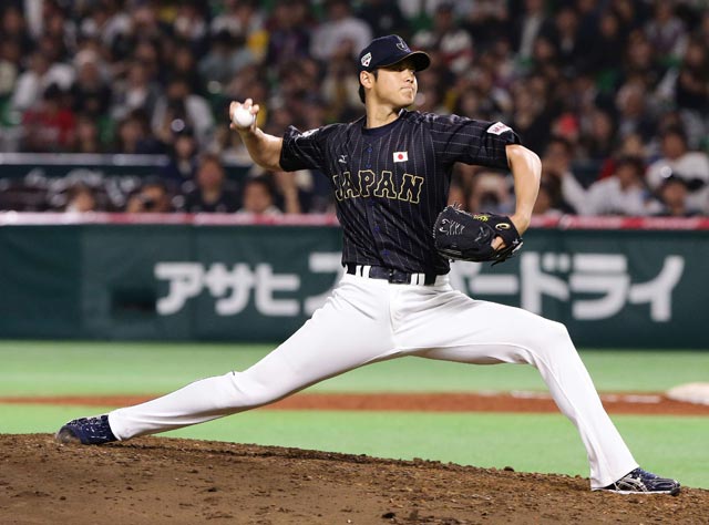 오타니 첫 실전! 오타니가 10일 한국 롯데 자이언츠와 연습 경기에서 올해 첫 실전 피칭할 것이라고 2일 일본 데일리스포츠가 보도했다. / 닛칸스포츠 제공