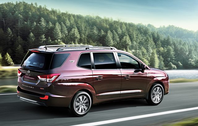 쌍용차는 3일 코란도 투리스모 전 트림에 4WD를 기본 적용하고 내·외관을 변경한 2016 코란도 투리스모 플러스를 새롭게 선보인다고 밝혔다. /쌍용자동차 제공