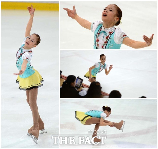 유영 전국체전! 유영이 3일 성남 탄천종합운동장 빙상장에서 열린 제97회 전국동계체육대회 피겨스케이팅 여자 초등부 쇼트프로그램에 출전한 가운데 수많은 인파가 경기장에 몰렸다. / 탄천종합운동장 = 임영무 기자