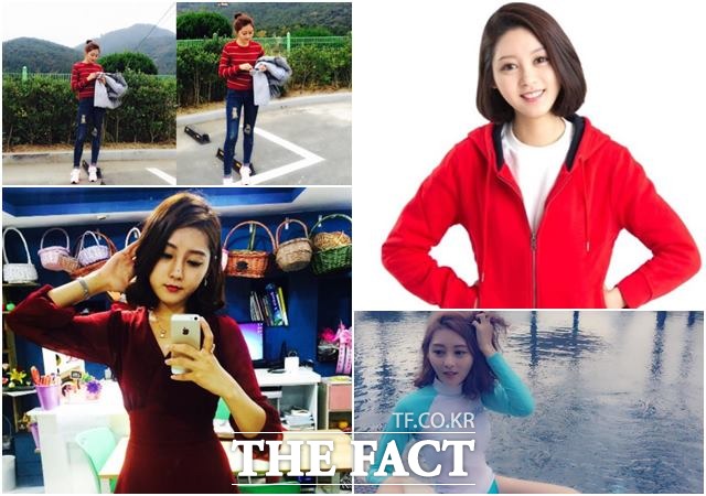 SNS에서 화제가 된 조 예비후보자 사진들. /조은비 예비후보 SNS