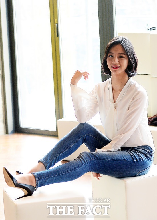 혜리의 다짐. 혜리는 주변 사람과 운에 공을 돌리며 큰 욕심보다 꾸준히 열심히 하겠다는 계획을 밝혔다. /이새롬 기자