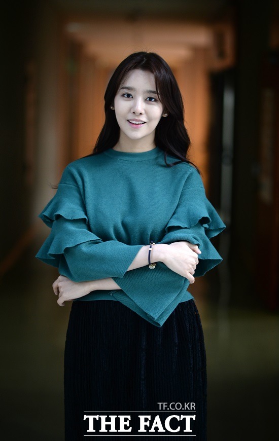 차주영-박해진 촬영 비화. 차주영(사진)은 선배 배우 박해진과 친한 연기를 하면서 재밌는 에피소드를 겪었다. /문병희 기자