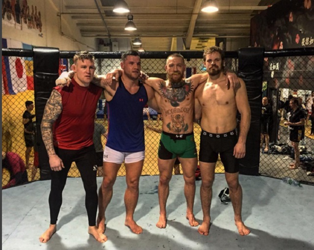 맥그리거 스파링 영상! 맥그리거가 12일 자신의 SNS에 도스 안요스전을 대비한 스파링 영상을 공개했다. / 맥그리거 인스타그램 캡처