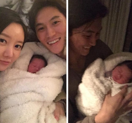 박은태 고은채 부부 지난달 득남. 그룹 파파야 출신 고은채의 인스타그램에 올라온 사진이 관심을 받고 있다. /고은채 인스타그램