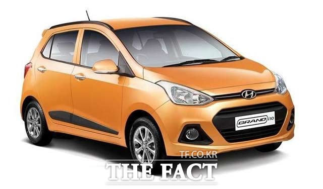 지난해 베트남 자동차 시장에서 전체 판매 1위를 차지한 그랜드 i10의 모습. /현대자동차 제공
