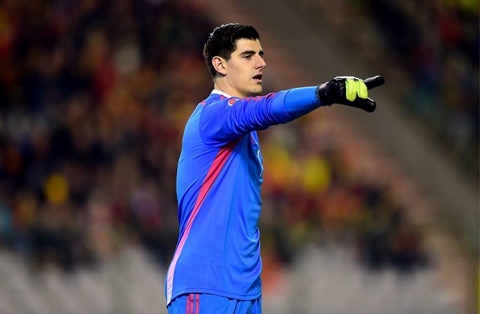 쿠르투아 선방쇼! 첼시가 17일 열린 파리 생제르맹전에서 1-2로 패한 가운데 쿠르투아가 선방쇼로 실점을 최소화했다. / 첼시 페이스북 캡처