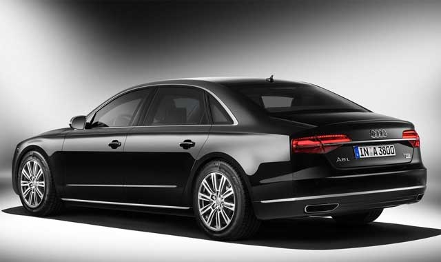 아우디의 기함 A8L은 독일의 앙겔라 메르켈 총리의 의전 차량으로 사용되고 있다./아우디 제공