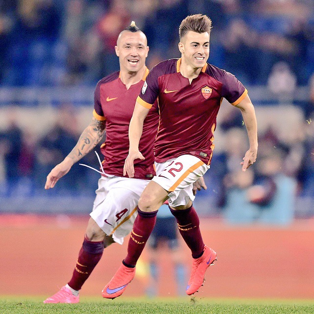 로마맨 엘 샤라위! 스테판 엘 샤라위가 18일 열린 2015~2016시즌 UEFA 챔피언스리그 16강 1차전 레알 마드리드와 홈 경기에서 선발로 출전해 64분 동안 그라운드를 누볐다. / 엘 샤라위 트위터 캡처