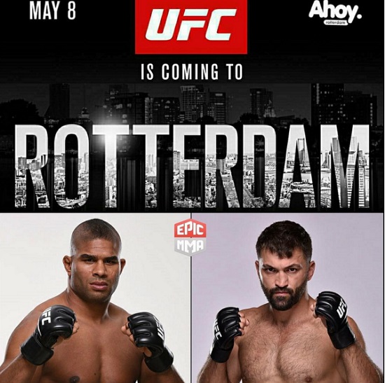 오브레임 vs 알롭스키 최근 UFC와 재계약에 성공한 오브레임이 5월 9일 네덜란드에서 팀 동료 알롭스키가 맞대결을 펼칠 것으로 보인다. / 알롭스키 인스타그램 캡처