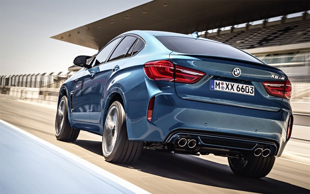 BMW X6 M의 복합연비는 6.9km/ℓ로 경쟁모델 AMG GLE 63보다 다소 높은 수준이다./BMW 제공