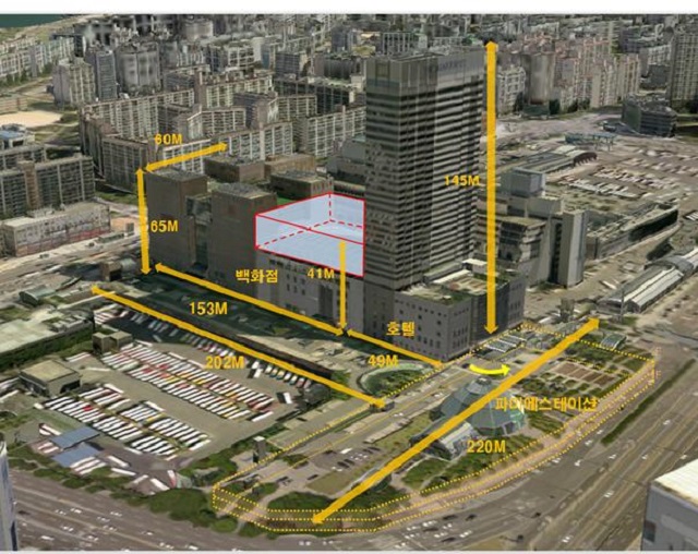 신세계백화점 강남점은 기존 약 5만5500㎡에서 약 8만6500㎡로 증축했으며, 이는 서울지역 백화점 최대면적이다. /신세계백화점 제공