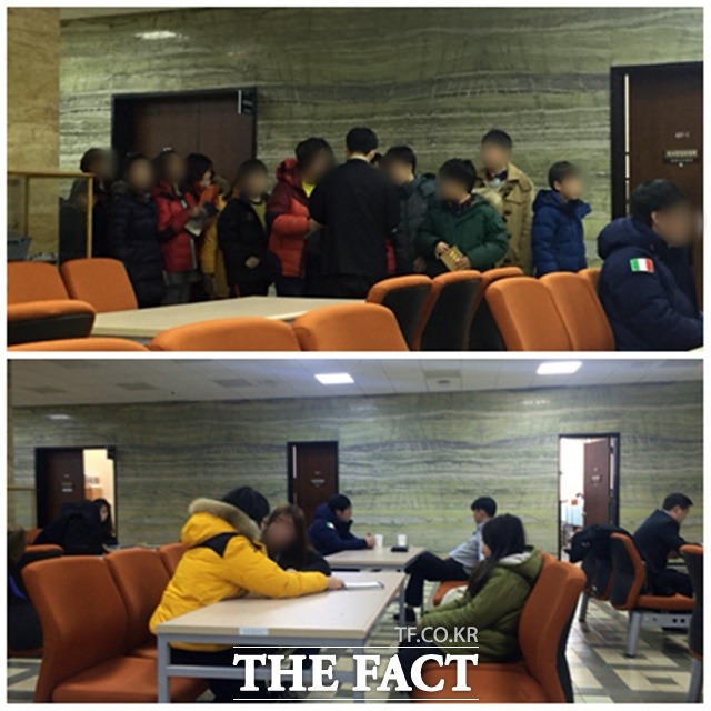국회 방청인 준수사항 및 규칙에 따르면 초등학생 이하의 어린이는 의장의 허가를 받은 후에 방청할 수 있다고 나와 있기 때문에 초등학생(12세 이하)은 2~3분가량 본회의장을 구경만 할 수 있다. 2분간 본회의장 탐방을 마친 뒤 휴게실에서 선생님 또는 부모님을 기다리는 초등학생들./국회=서민지 기자