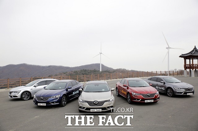 르노삼성자동차가 출시한 중형 세단 SM6가 사전 계약 건수 1만1000대를 넘어섰다. / 르노삼성 제공