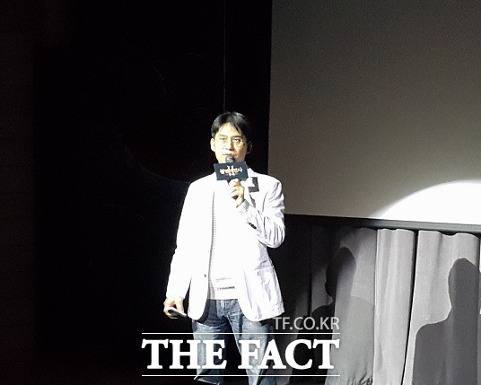 이지훈 레드사하라 대표이사가 3일 자사 사업전략을 밝히고 있다. 이 회사는 모바일 신작 ‘불멸의전사2’를 올해 상반기 출시하는데 이어 또 다른 신작 ‘프로젝트S’로 시장 대응을 강화한다. /최승진 기자