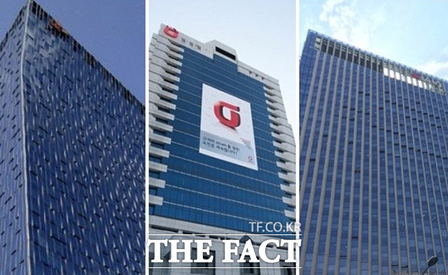 오는 4월 이동통신 3사간 LTE 주파수 경매가 진행되는 가운데 4일 미래창조과학부가 주파수 경매계획의 초안을 내놨다. 이에 대해 SK텔레콤, KT, LG유플러스(왼쪽부터)는 각각 만족스럽지 않다는 입장을 내놨다. /더팩트DB