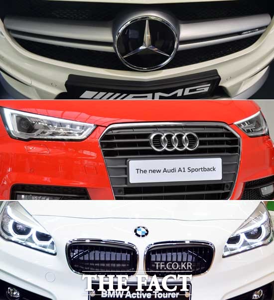 수입차는 공임과 부품값이 국산차보다 비싸 3년 보증기간이 끝나면 중고차 시장에서 가격 하락폭이 크다. 출고 3년 된 수입차는 30~40%의 감가율을 보이고 있다. /더팩트 DB