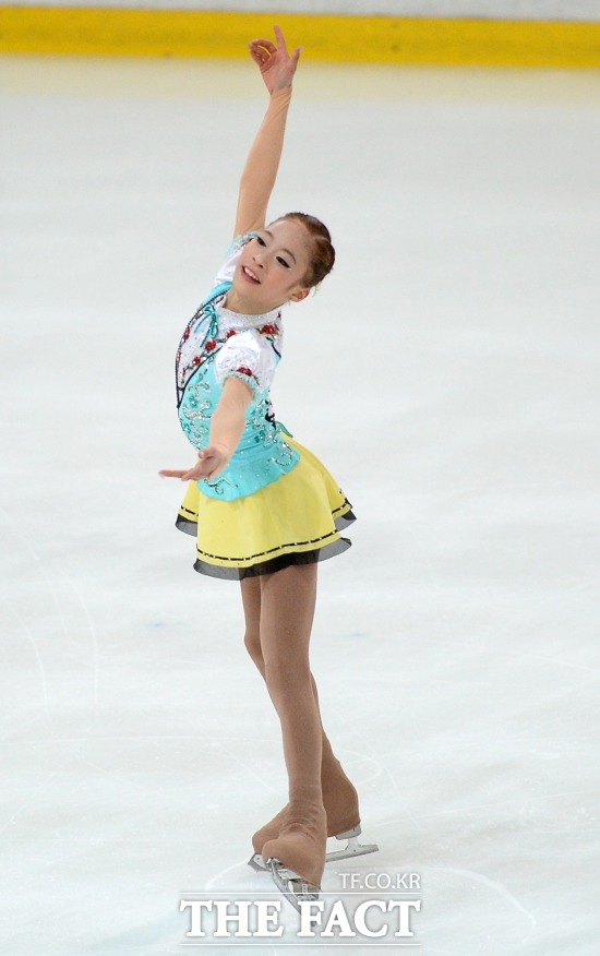 유영 우승! 11일 막을 내린 2016 ISU 티롤컵 여자 싱글 어드밴스드 노비스에서 유영은 총점 134.75점으로 금메달을 차지했다. / 임영무 기자