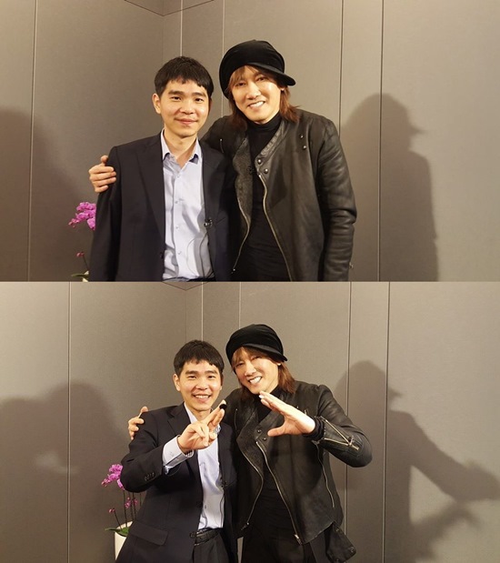 정말 장하고 큰일 했다. 가수 김장훈이 SNS를 통해 이세돌 9단의 승리에 대해서 언급했다. /김장훈 페이스북