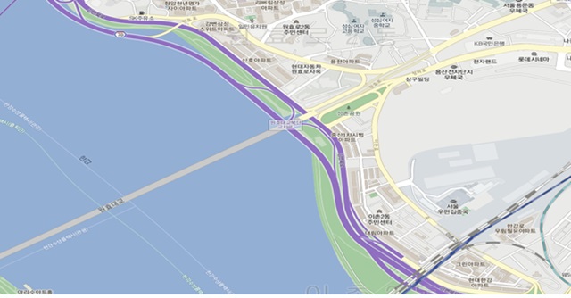 서울시설공단은 강변북로 원효대교북단교 보수 공사에 따른 교통통제를 실시한다고 17일 밝혔다./서울시 제공