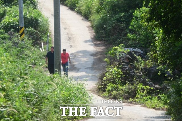 이효리·이상순 커플의 결혼식 보안 유지를 위해 배치된 경호 인력