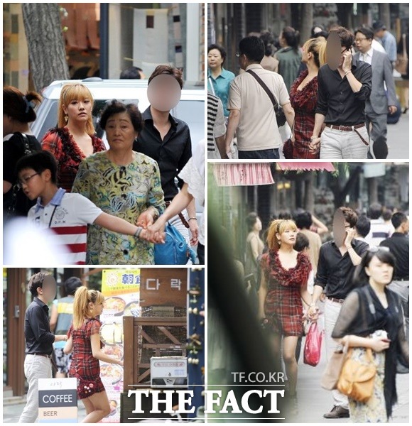 인사동 데이트 동안 호란은 한순간도 남자친구의 손을 놓지 않았다./문병희 기자