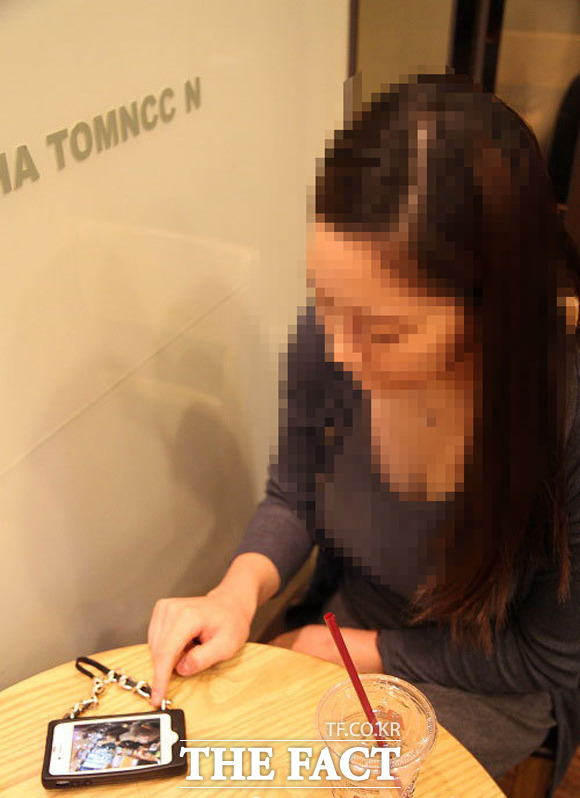 <더팩트>와 인터뷰에서 손영민의 주장은 거짓말이라고 말한 양 씨.