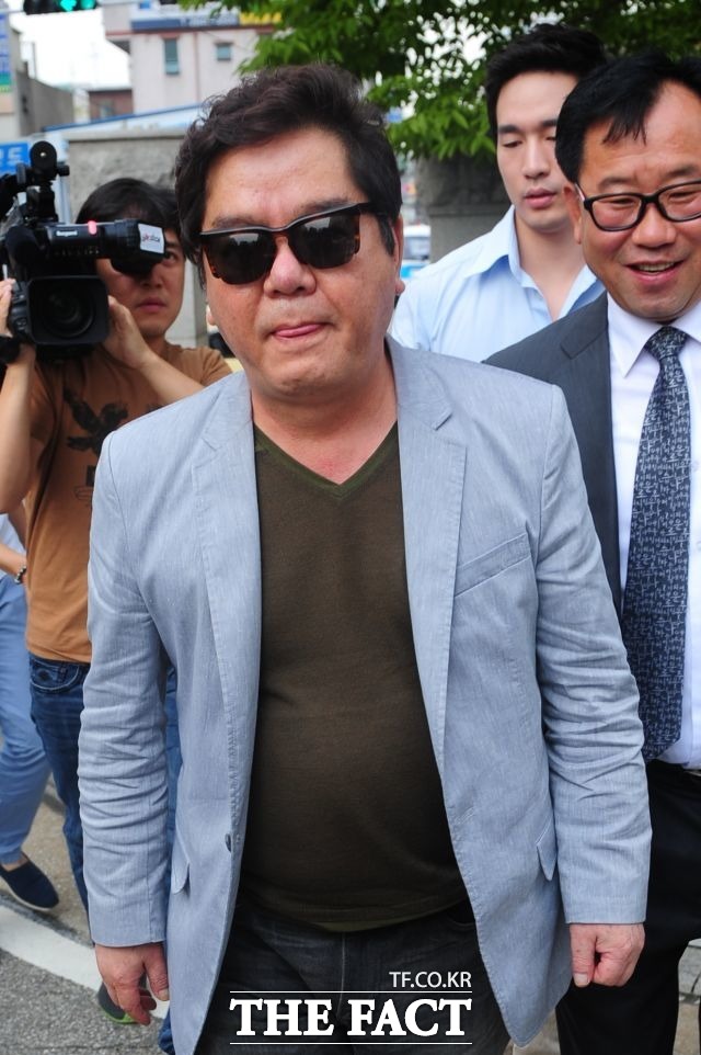 2011년 10월 전 부인 김 모씨와 합의이혼 한 사실이 뒤늦게 알려진 심형래./더팩트DB