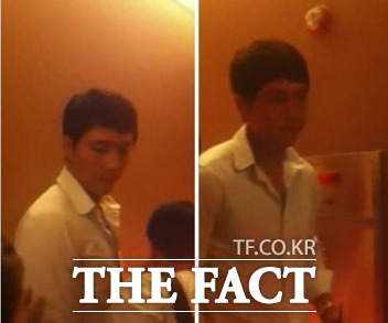 ▲배우 정우성이 뮤지컬 지킬앤하이드 공연을 관람하며 즐거운 한때를 보냈다./더팩트DB