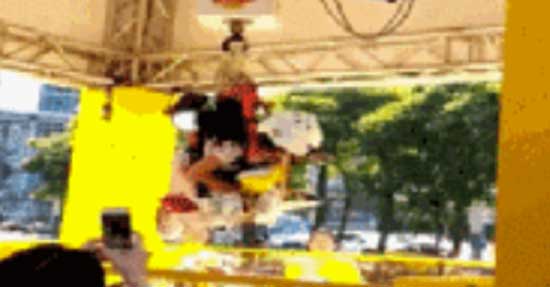 24일 온라인 사이트에 인형뽑기 기계의 한 단계 업그레이드된 버전이 공개돼 눈길을 끌고 있다. /판치넷 캡처