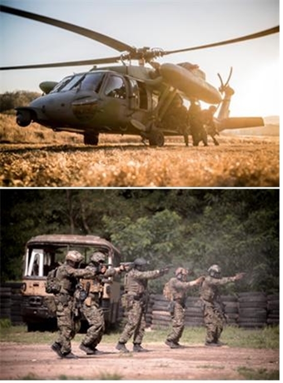 태양의 후예 흥행에 숨은 조력자는? 육군본부와 특전사의 지원이 태양의 후예의 완성도를 높였다. /태양의후예문전사, NEW 제공