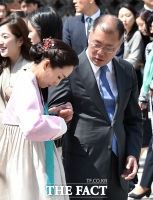 [TF포토] '자상한 남편' 정의선 현대차 부회장