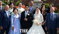 [TF포토] 현대-애경 그룹의 화목한 결혼식