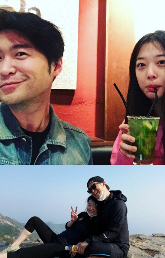 최자♥설리 커플. 최자와 설리가 18일 인스타그램에 커플 사진을 게재했다. /최자, 설리 인스타그램