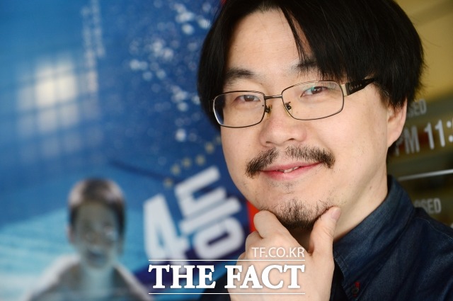 좋아하는 걸 하면서 사는 것만큼 행운은 없다. 한 아이의 아버지인 정지우 감독은 자식교육에도 남다른 애정을 드러냈다. /남윤호 기자