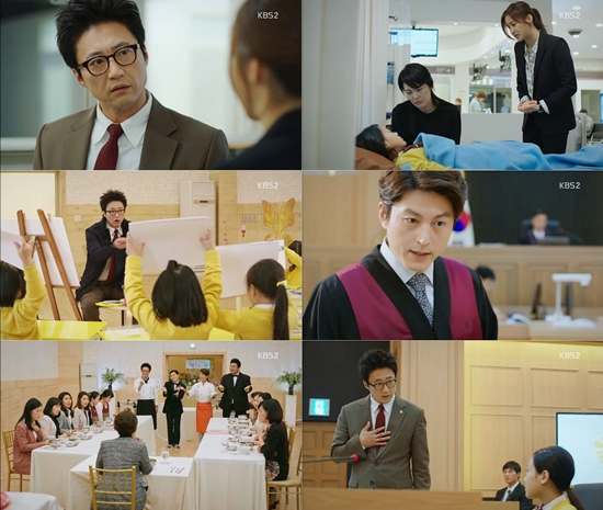 시청률 1위 조들호. KBS2 동네변호사 조들호가 월화극 대결에서 우위를 차지하고 있다. /KBS2 동네변호사 조들호 방송 캡처