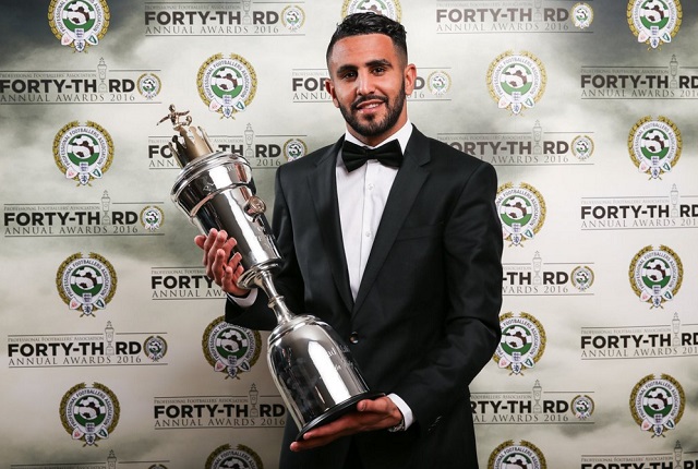 마레즈 올해의 선수! 레스터 시티 공격수 마레즈가 25일 잉글랜드프로축구선수협회(PFA)가 선정하는 올해의 선수로 뽑혔다. / PFA 트위터 캡처