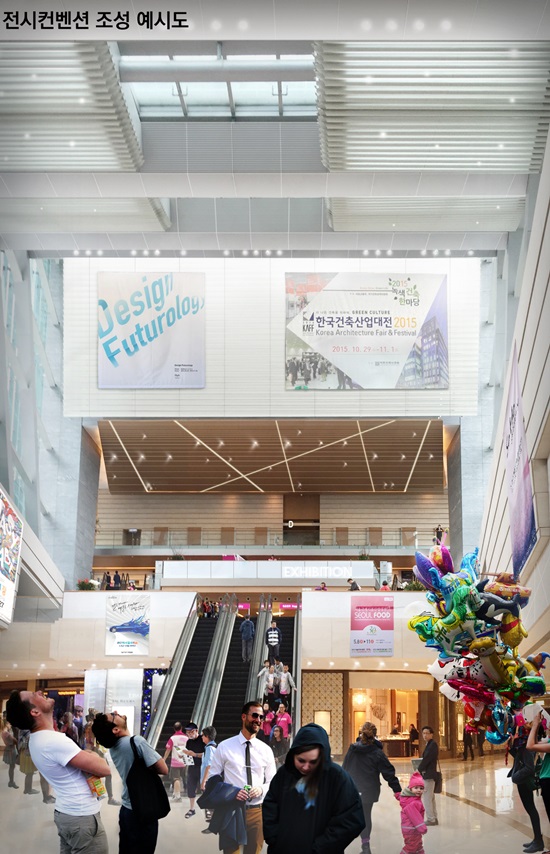 잠실운동장 일대에 10만㎡ 규모의 마이스 시설이 들어서면 인근 코엑스와 현대차 글로벌비즈니스센터(GBC), 세텍(SETEC) 등을 포함 서울 동남권 일대에 총 19만5000㎡의 마이스 시설이 조성된다./서울시 제공