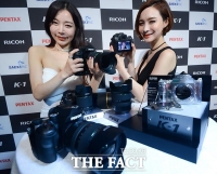 [TF포토] 펜탁스 첫 풀프레임 DSLR 카메라 'K-1' 출시