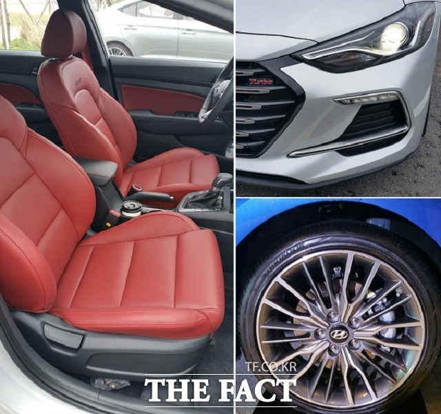 아반떼 스포츠는 터보 엠블럼을 추가한 전용 라디에이터 그릴, HID 헤드램프와 LED 주간 주행등, 18인치 알로이휠, 노출형 싱글 트윈팁 머플러, LED 리어 콤비램프, 스포츠 버킷 시트 등이 적용됐다.