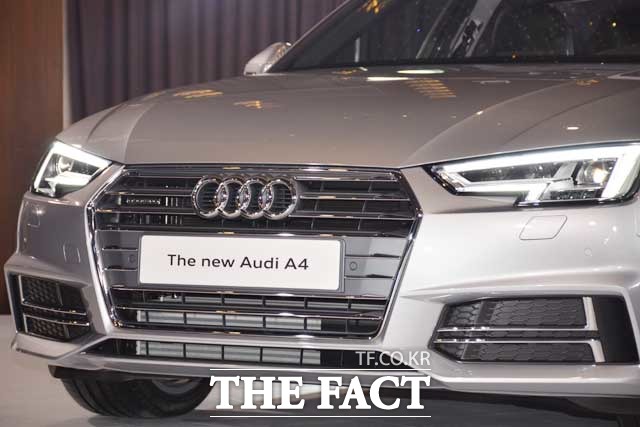 더 뉴 아우디 A4의 외관은 특유의 모던한 디자인을 추구하며 절제된 세련미가 엿보인다.