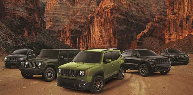 피아트 크라이슬러 코리아는 16일 정통 SUV 브랜드 지프 탄생 75주년을 기념해 스페셜 에디션을 출시했다. /피아트 크라이슬러 코리아 제공