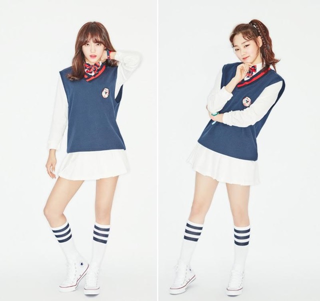 아이오아이에 이어 정식 걸그룹 데뷔를 앞둔 김세정-강미나. 그룹 아이오아이 김세정(왼쪽)과 강미나가 이달 말 데뷔할 젤리피쉬엔터테인먼트의 첫 번째 걸그룹 합류를 공식화했다. /젤리피쉬엔터테인먼트 제공