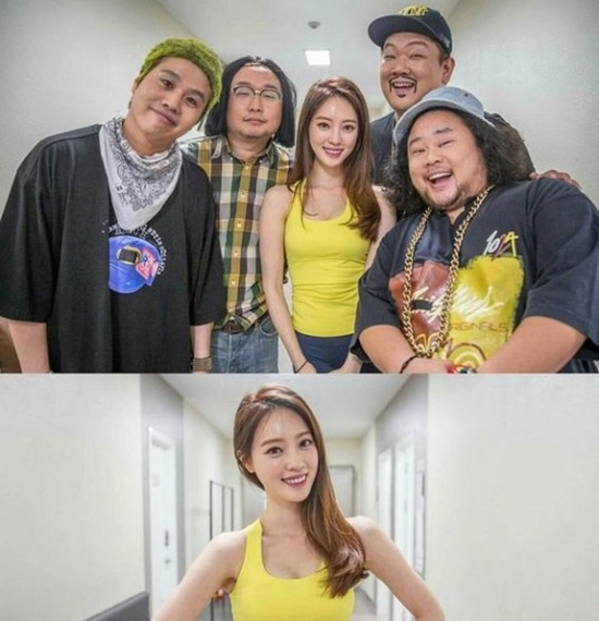 양정원 개콘 등장. 방송인 양정원이 KBS2 개그콘서트 출연 인증 사진을 공개했다. /양정원 인스타그램