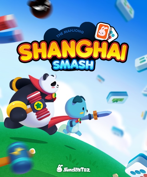 ‘상하이 스매쉬’는 제한 시간 동안 좌측 또는 우측에 장애물이 없는 같은 블록들을 제거하는 모바일 퍼즐 게임이다. /선데이토즈 제공
