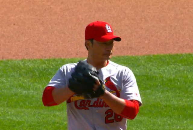 오승환 무실점! 오승환이 21일 열린 2016 메이저리그 시카고 컵스와 원정 경기에서 구원 등판해 1.1이닝 1피안타 1탈삼진 무실점을 기록했다. / MLB.com 영상 캡처