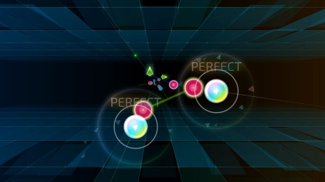 넥스트플로어 지하연구소가 제작 중인 리듬게임 ‘프로토콜: 하이퍼스페이스 다이버’ /넥스트플로어 제공