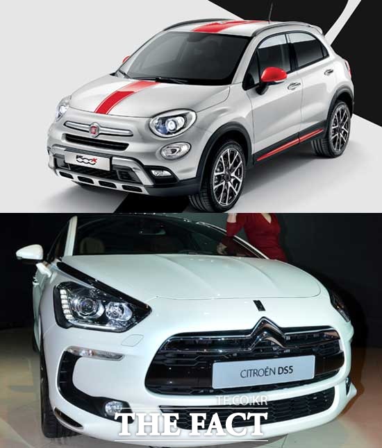 한국수입자동차협회에 따르면 지난달 국토교통부에 등록된 수입 자동차는 1만9470대로 전달 1만7845대보다 9.1% 증가했다. /피아트 제공(위), 더팩트 DB