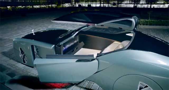 롤스로이스는 지난 16일 동영상 전문 채널 유튜브에 콘셉트카 103EX를 공개했다. /유튜브 캡처