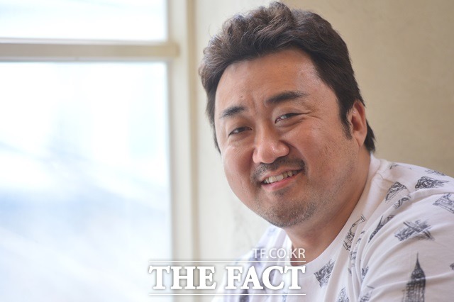 마동석이 말하는 마요미 일상. 배우 마동석이 영화 굿바이 싱글 속 따뜻한 이야기를 그리면서 느낀 점들과 앞으로 목표를 이야기했다. /남윤호 기자