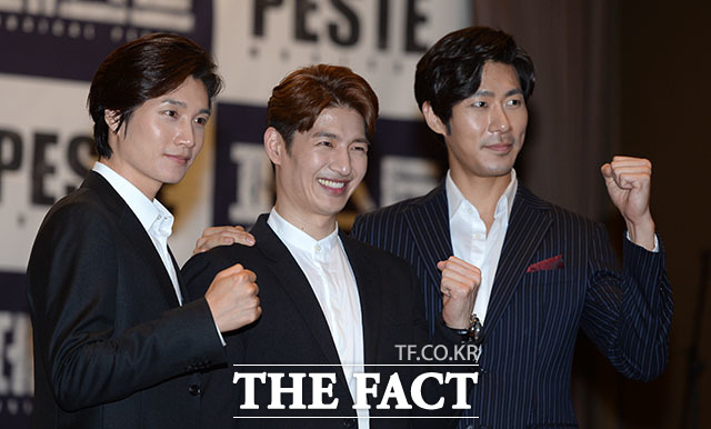 김다현, 손호영, 박은석(왼쪽부터)